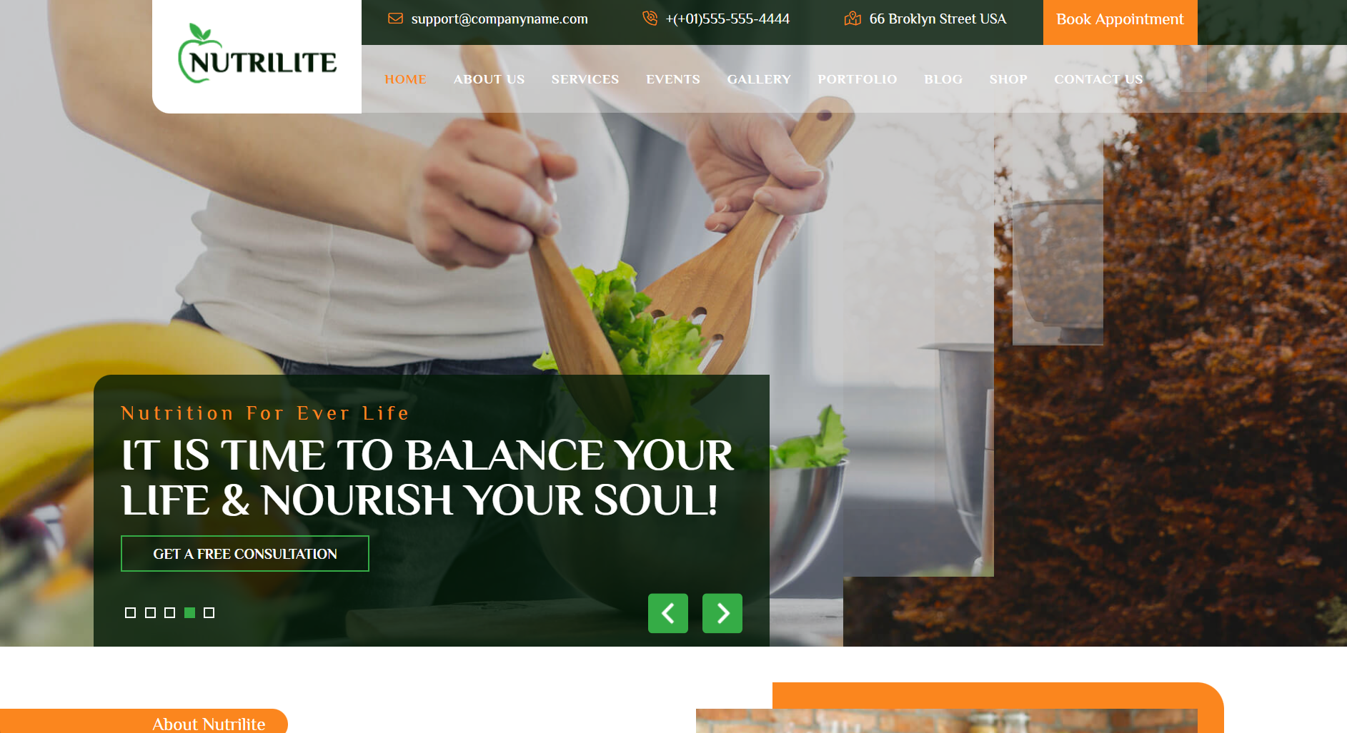 Nutrilite Theme
